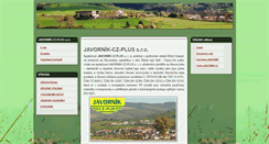 Desktop Screenshot of plus.javor-st.cz